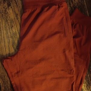 Rust Orange Lightweight Joggers